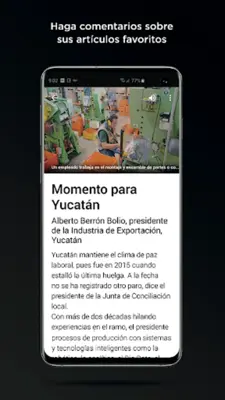 Diario de Yucatán Edición Digital android App screenshot 0